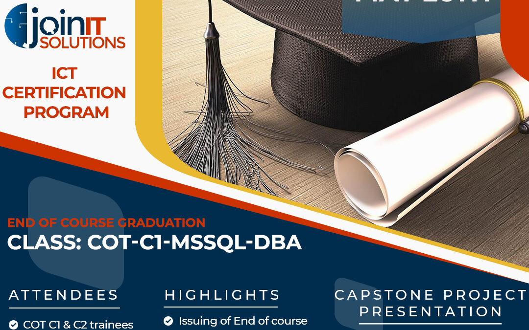 Database Administration Graduation Ceremony